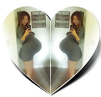 Pregnant korean woman